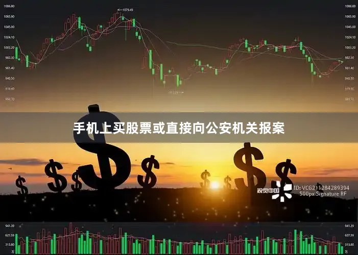 手机上买股票或直接向公安机关报案